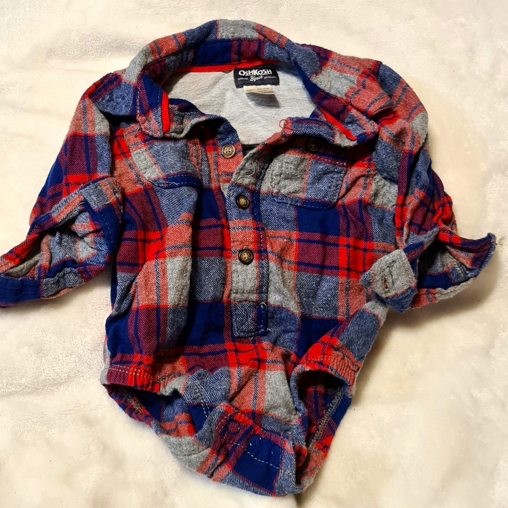 Baby boy flannel